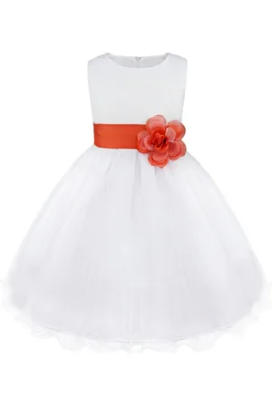 BAESD Girls Satin Fit & Flare Maxi Dress