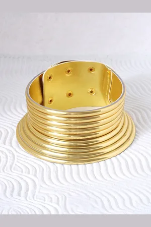 Joker & Witch Gold-Plated Statement Choker Necklace