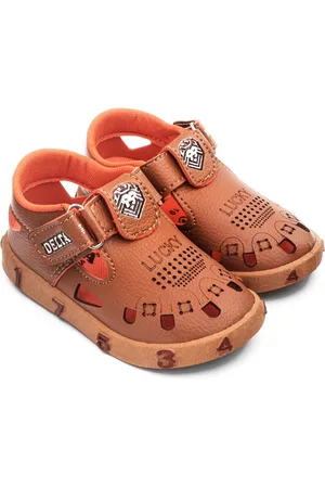 BAESD Kids Printed Shoe-Style Sandals
