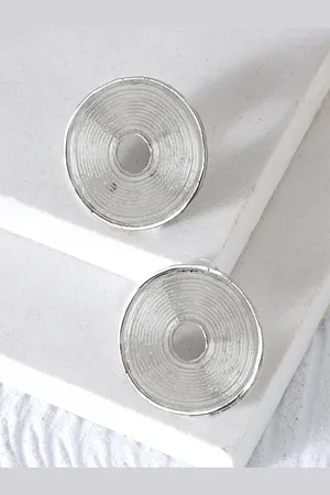 Joker & Witch Silver-Plated Studs Earrings