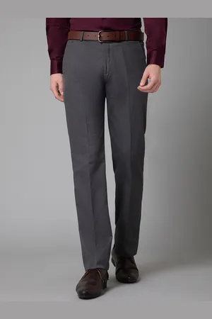 Buy Cantabil Black Mid Rise Trousers for Women's Online @ Tata CLiQ