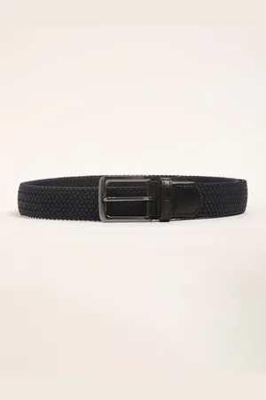 The Bear House Men Stretchable Braided Belt