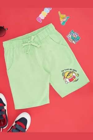 Pantaloons Boys Printed Mid Rise Pure Cotton Shorts