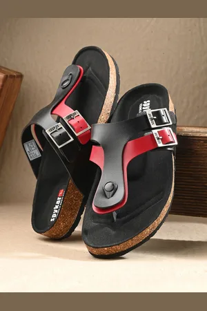 SPYKAR Men Colourblocked Thong Flip-Flops