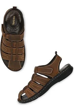 Regal Men Leather Fisherman Sandals
