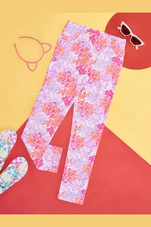 Pantaloons Girls Printed Ankle Length Leggings