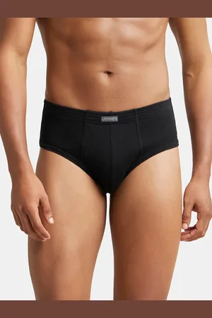 Buy Men's Super Combed Cotton Rib Solid Brief with Ultrasoft