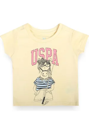 Ralph Lauren Girls Printed Cotton T-shirt