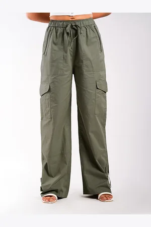 women cargo cotton trousers