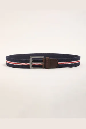 The Bear House Men Striped Casual Belt