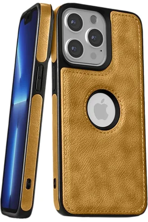Karwan Unisex Vegan Leather iPhone 11 Pro Max Mobile Back Case