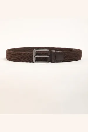 The Bear House Men Stretchable Braided Belt