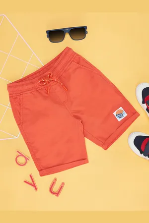 Pantaloons Boys Mid Rise Pure Cotton Shorts