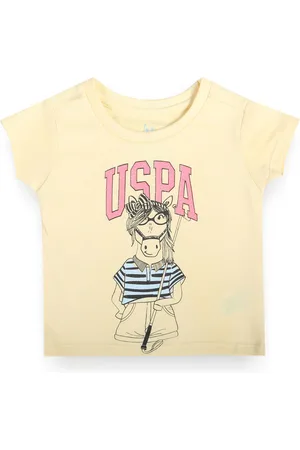 Ralph Lauren Girls Printed Cotton T-shirt