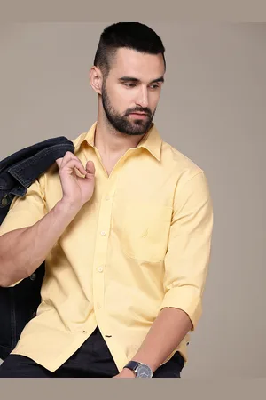 Nautica Pure Cotton Slim Fit Wrinkle Resistant Casual Shirt