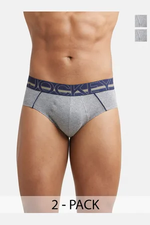 Buy Men's Super Combed Cotton Solid Brief with Ultrasoft Waistband - Deep  Navy 8037
