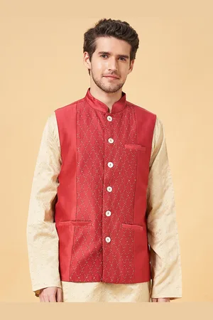 Pantaloons Woven Design Nehru jacket