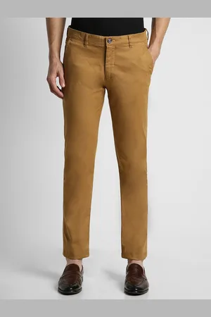 Peter England Men Slim Fit Trousers