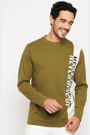 Club York Typography Printed Round Neck Cotton Casual T-shirt