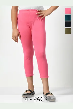 BAESD Girls Pack Of 6 Skinny Fit Capris