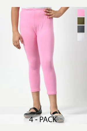 BAESD Girls Pack Of 4 Skinny Fit Capris