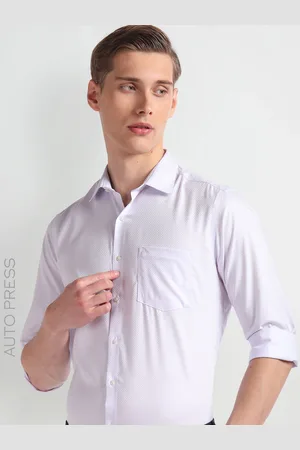 Arrow Spread Collar Chest Pocket Cotton Regular Fit Casual Shirt