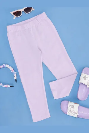 Pantaloons Girls Slim Fit Mid-Rise Jeggings