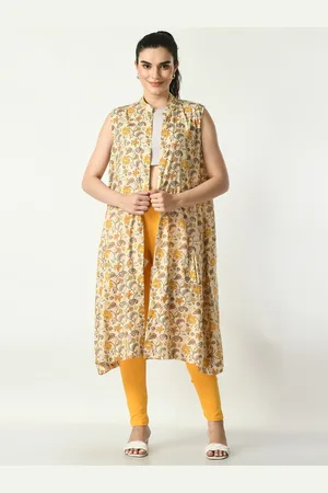 BAESD Floral Printed Mandarin Collar Sleeveless A-Line Midi Dress