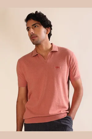 Andamen Polo Collar Short Sleeves Cotton Regular T-shirt