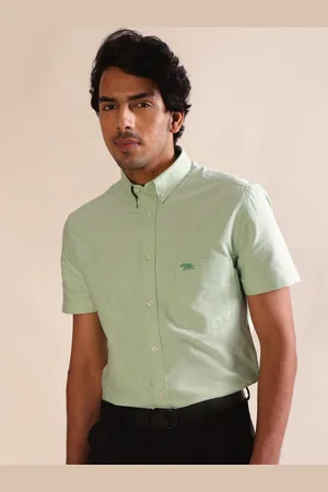Andamen Signature Fundamentals Premium Half Sleeve Slim Fit Shirt