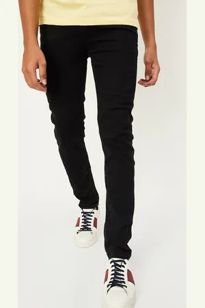 Max Collection Boys Mid-Rise Clean Look Stretchable Jeans