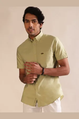 Andamen Premium Half Sleeve Button Down Slim Fit Shirt