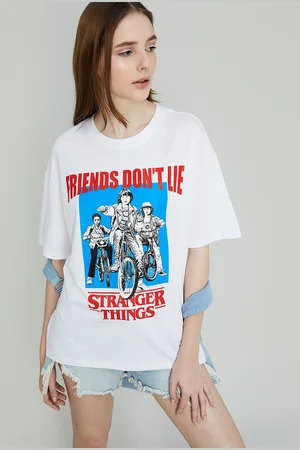 Lifestyle Women Stranger Things T Shirt