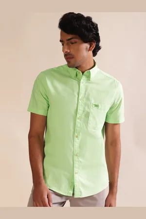 Andamen Premium Men Oxford Half Sleeve Slim Fit Shirt