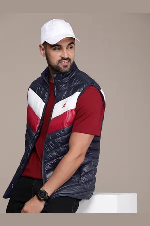 Nautica Colourblocked Sleeveless Padded Jacket