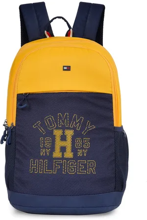 Tommy Hilfiger Unisex Typography Printed Backpack 34 L