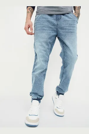 Max Collection Men Light Fade Clean Look Stretchable Jeans