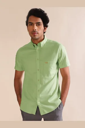 Andamen Premium Dobby Half Sleeve Slim Fit Shirt
