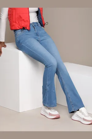 Roadster The Life Co. Women Skinny Flared Fit Light Fade Stretchable Jeans
