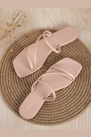 Nautica Women Strappy Open Toe Flats
