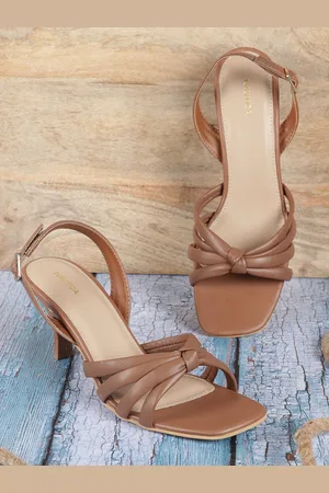 Nautica Strappy Knot Detail Slim Heels