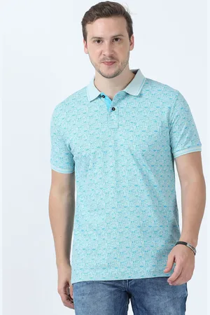 Classic Polo Printed Polo Collar Pure Cotton Slim Fit T-shirt