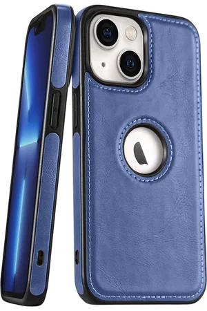 Karwan Unisex Vegan Leather iPhone 14 Mobile Back Case