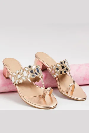 Lifestyle Embellished Block Heels