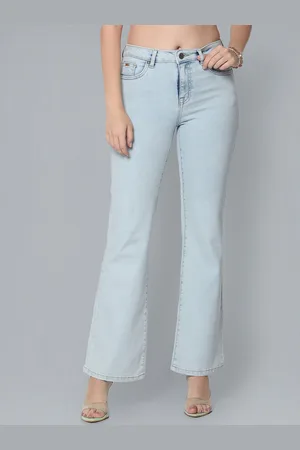 Flying Machine Women Bootcut Mid-Rise Stretchable Jeans