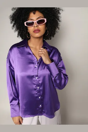 Campus Spread Collar Long Sleeves Modern Boxy Casual Shirt