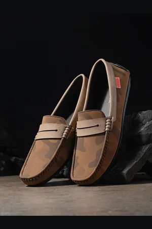 Killer Men Round Toe Slip On Lightweight Penny Loafers