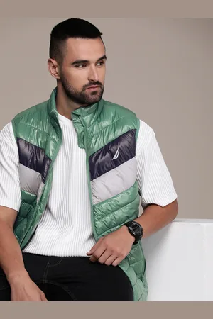 Nautica Colourblocked Sleeveless Padded Jacket