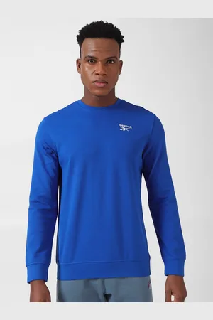 Reebok Anywherestretch Long Sleeves Round Neck Pullover Sweatshirt