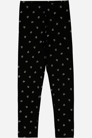 BodyCare Girls Printed Cotton Ankle Length Leggings
